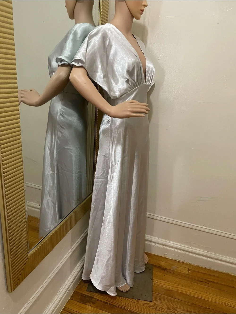 Free People flowing satin
